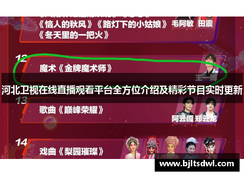 河北卫视在线直播观看平台全方位介绍及精彩节目实时更新